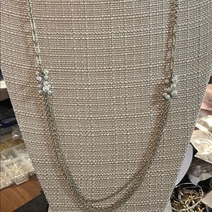 Loft Elegant Gold and Pearl Necklace
